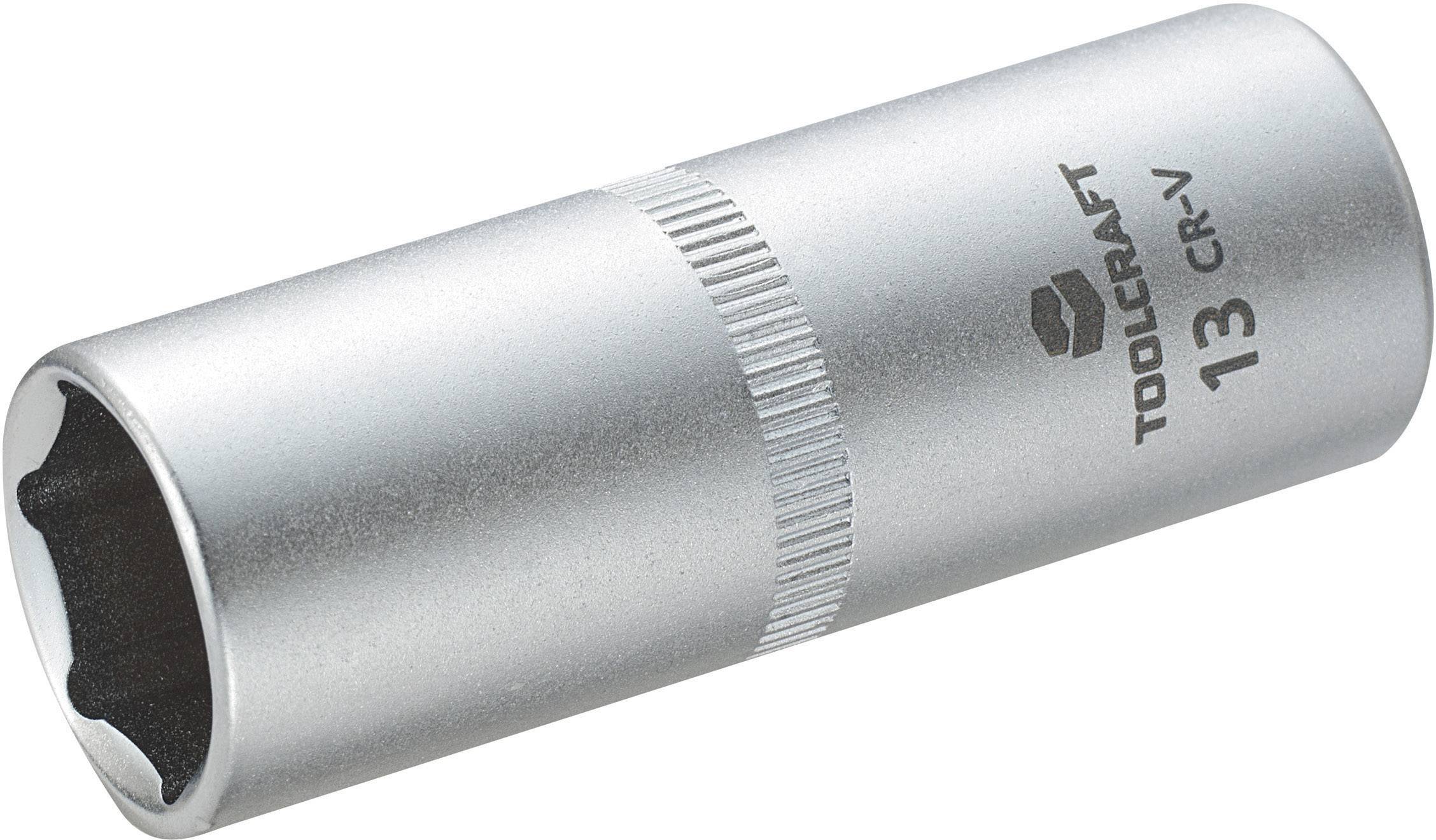 Douille 6 pans extérieurs 13 mm Longueur: 50 mm TOOLCRAFT 816172 Propulseur: 1/4" (6.3 mm)