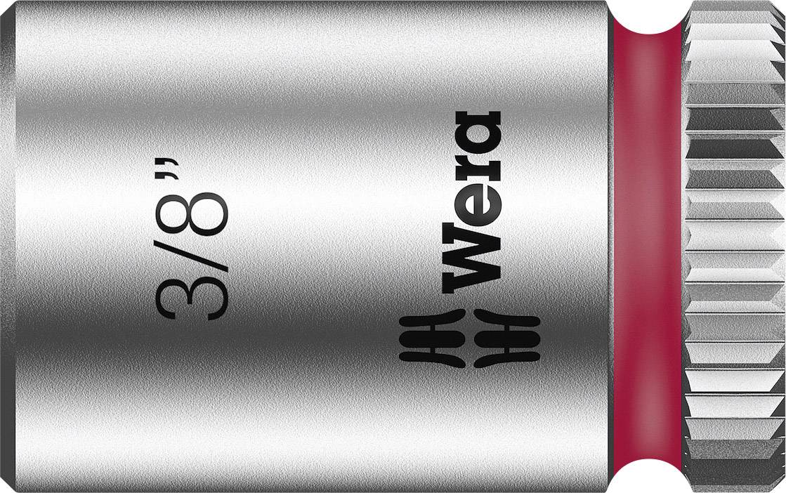 Douille 6 pans extérieurs 3/8" Longueur: 23 mm Wera 05003520001 Propulseur: 1/4" (6.3 mm)