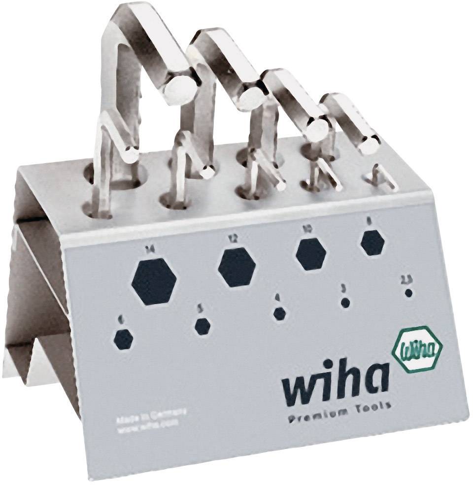 Wiha 6 pans intérieurs Jeu de clés mâles coudées 9 pièces