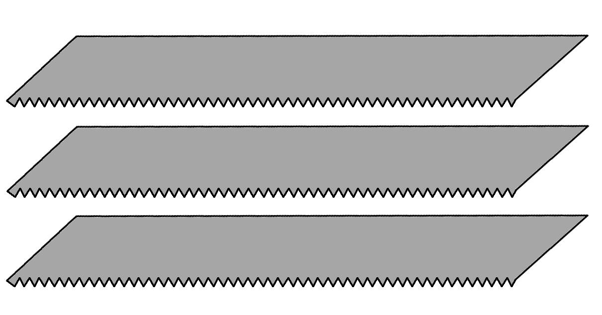 3 lames de scie pour couteau de designer Donau Elektronik MS03