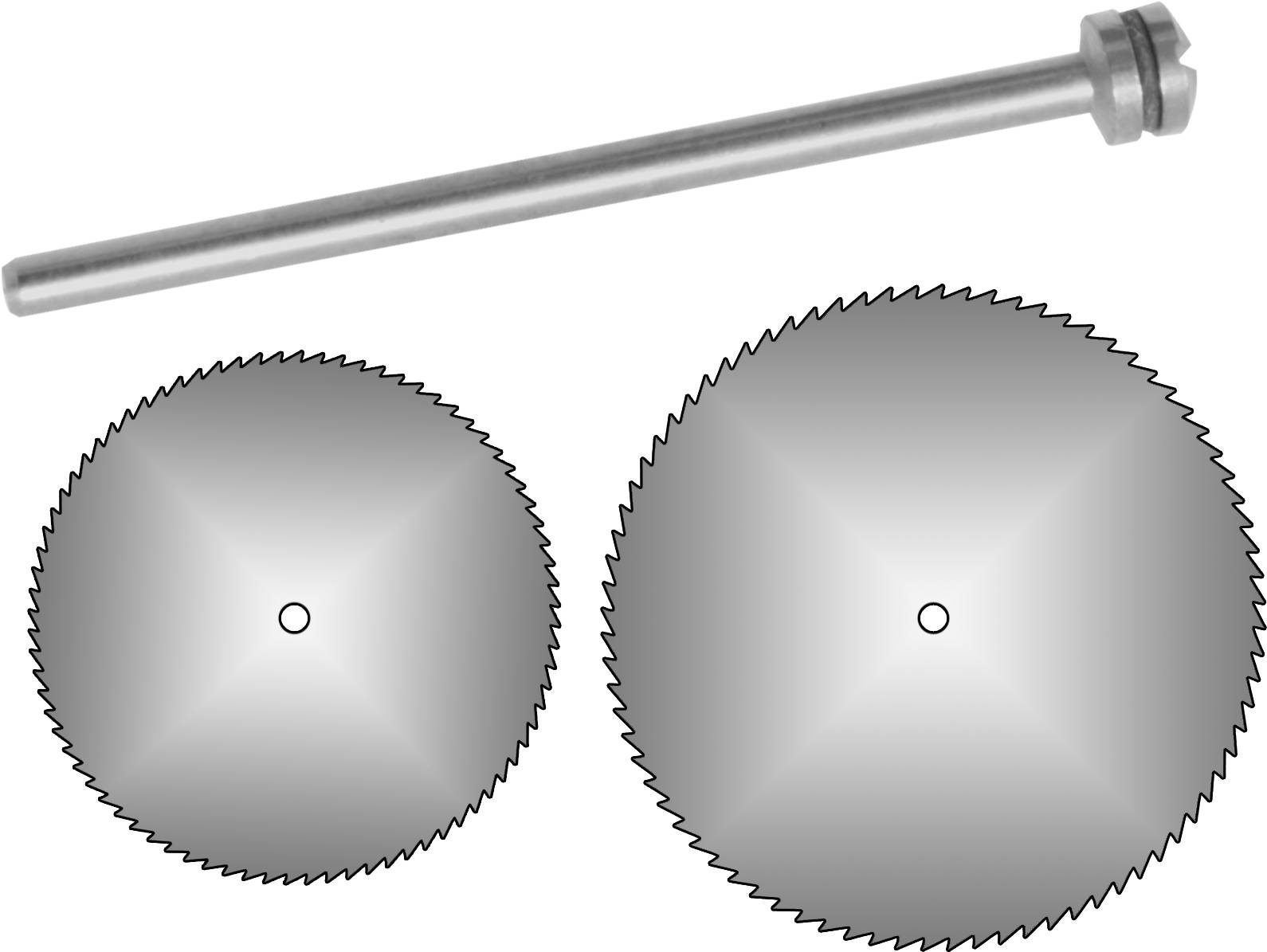 Jeu de lames de scie circulaire Donau Elektronik 1640 19 mm 1 set