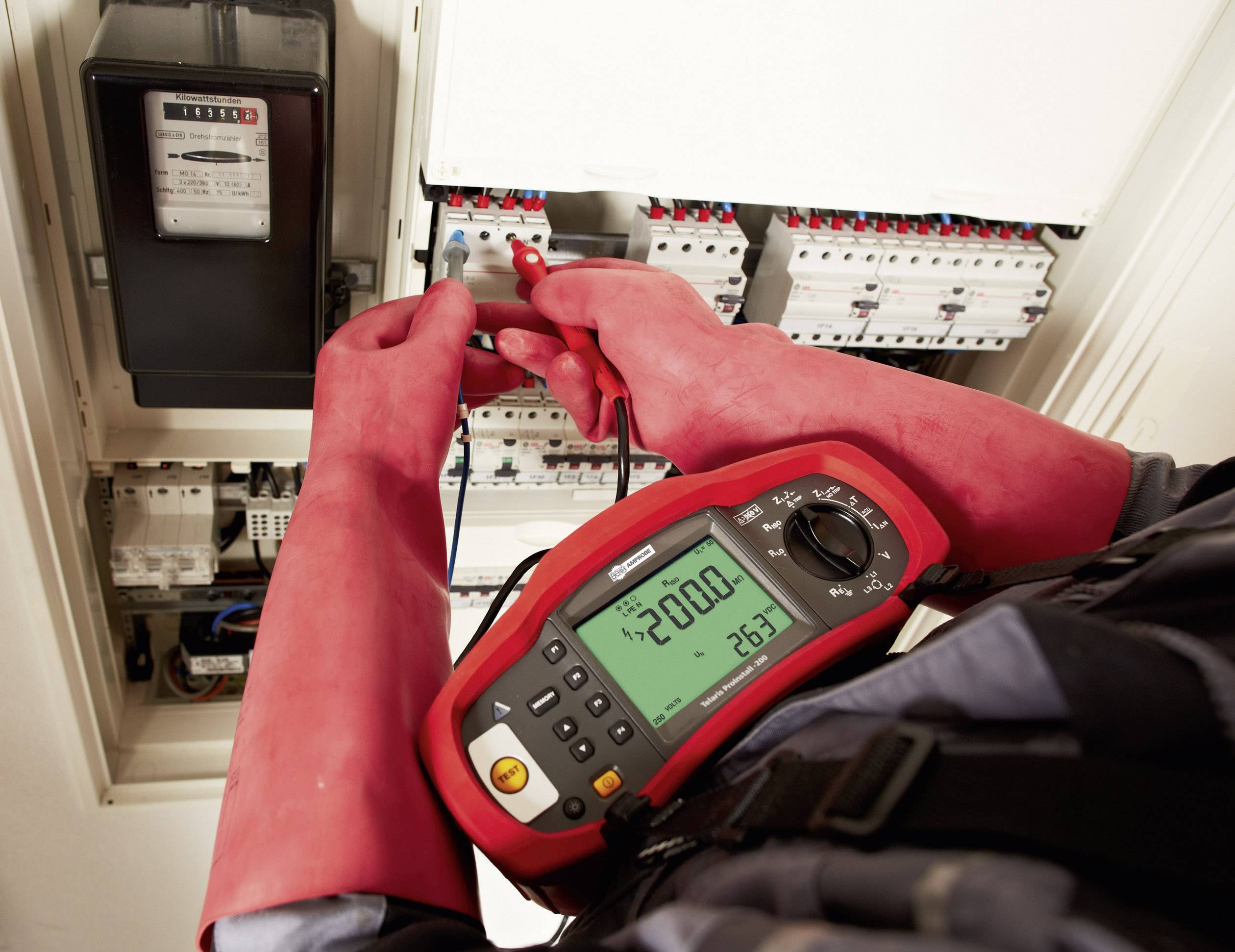 Beha Amprobe Telaris ProInstall-200-DTesteur d'installation multifonction, appareil de mesure pour installations