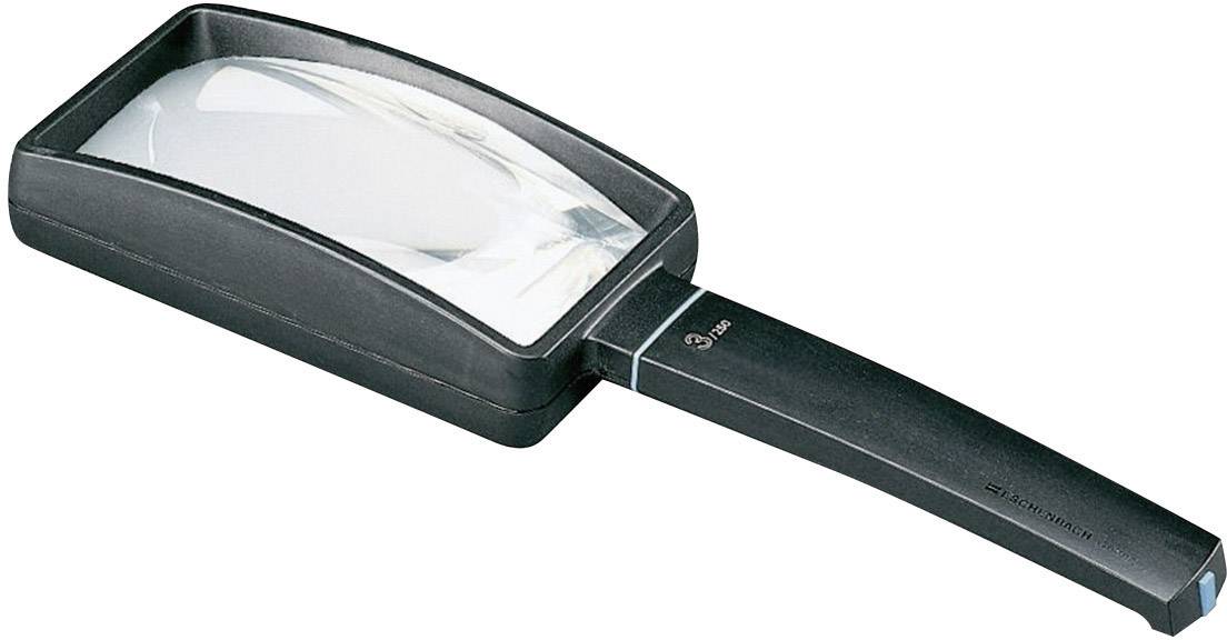 Eschenbach 2655150 Loupe à main Grossissement: 3 x Lentille: (L x l) 100 mm x 50 mm noir