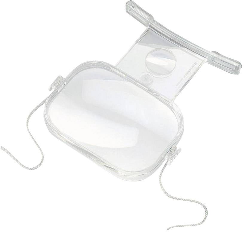 Eschenbach 2678 Loupe tour de cou Grossissement: 2 x, 4 x Lentille: (L x l) 140 mm x 100 mm