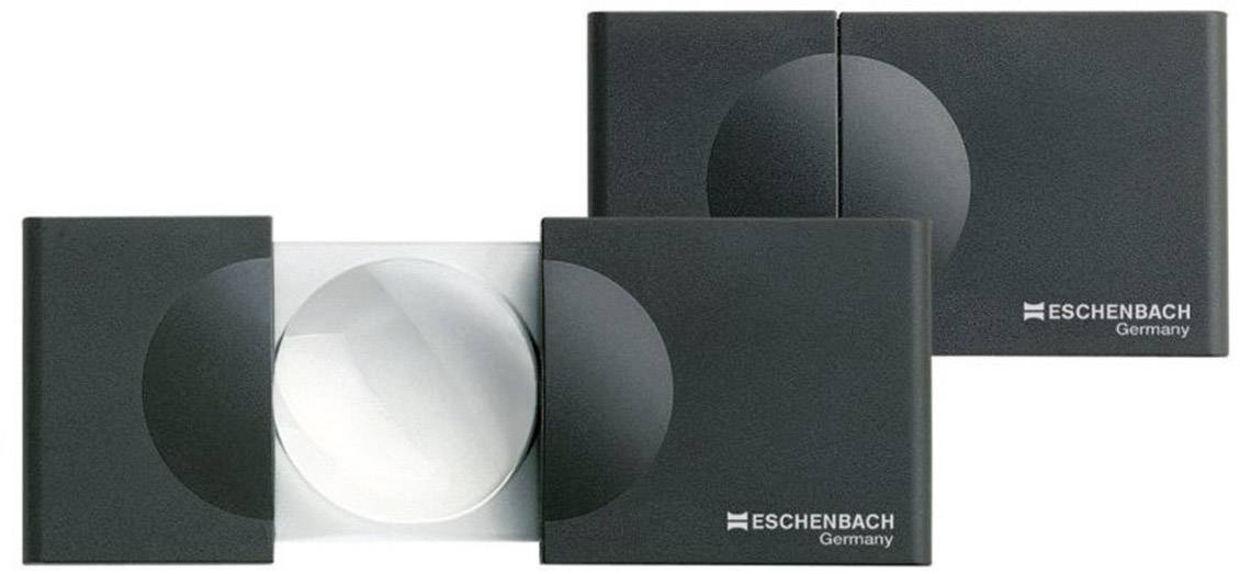 Eschenbach 1711 Loupe à main Grossissement: 5 x Lentille: (Ø) 30 mm noir