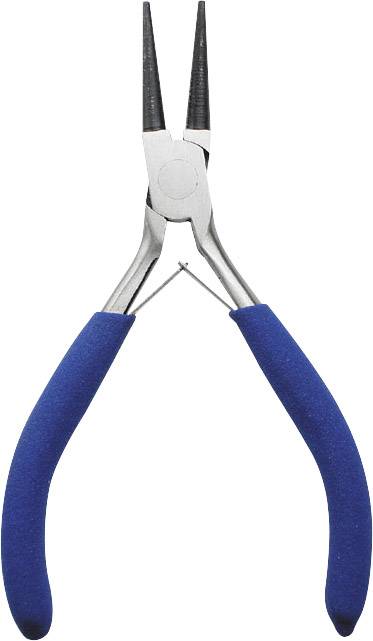 Brüder Mannesmann M10805 pour l'électronique et la mécanique de précision Pince à bouts ronds droite 125 mm