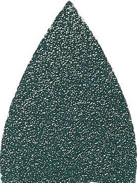 Feuille abrasive pour doigt de ponçage non perforé Fein 63717186019 Grain 80 (L x l) 51 mm x 37 mm 20 pc(s)