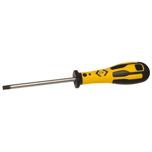 Tournevis Torx Sortie: 6 pans intérieurs (TX) T 27 C.K Dextro T49117-27 Longueur de la lame: 110 mm N/A 1 pc(s) Tournevis Torx Sortie: 6 pans intérieurs (TX) T 27 C.K Dextro T49117-27 Longueur de la lame: 110 mm N/A 1 pc(s)