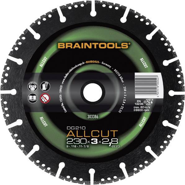 Disque de tronçonneuse diamanté DG210 ALLCUT Ø115 mm