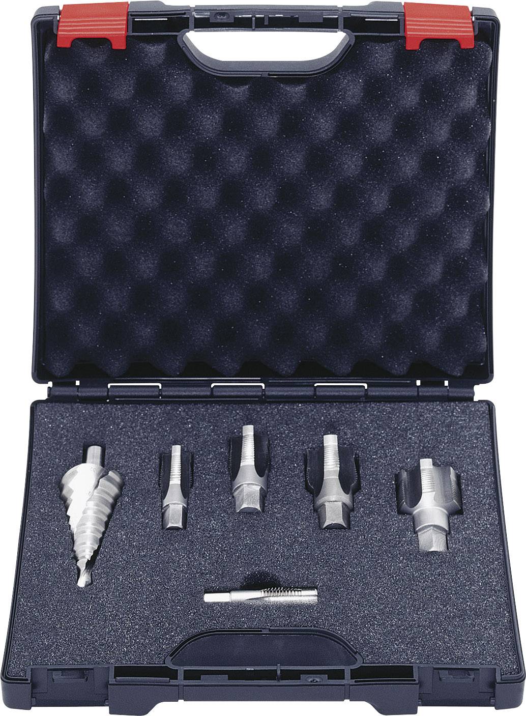 Exact 05979 Set de tarauds à une coupe 6 pièces métrique fin coupe à droite DIN EN 60423 HSS 1 set