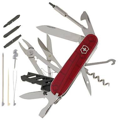 Victorinox Cyber-Tool 34 1.7725.T Couteau de poche Nombre de fonctions 32 rouge