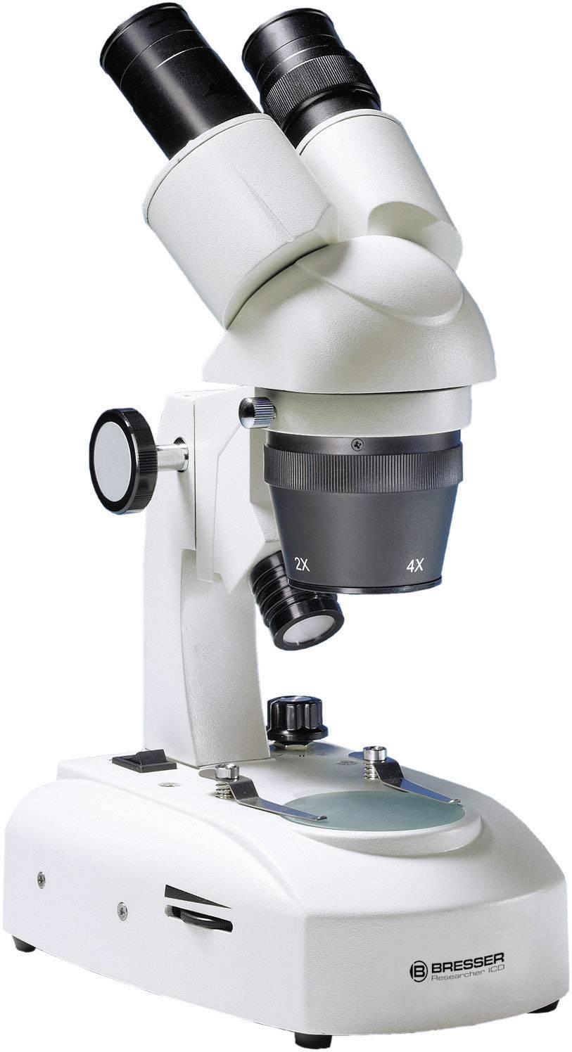 Bresser Optik Researcher ICD LED 20x-80x Stereomikroskop Binokular 80 x Auflicht