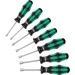 Wera 395 HO/7 SM pour l'atelier Jeu de tournevis 7 pièces 6 pans extérieurs Wera 395 HO/7 SM pour l'atelier Jeu de tournevis 7 pièces 6 pans extérieurs