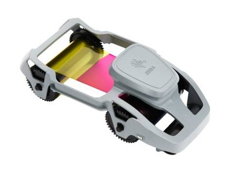 Zebra YMCKO - ruban couleur - pour Zebra ZC100, ZC300