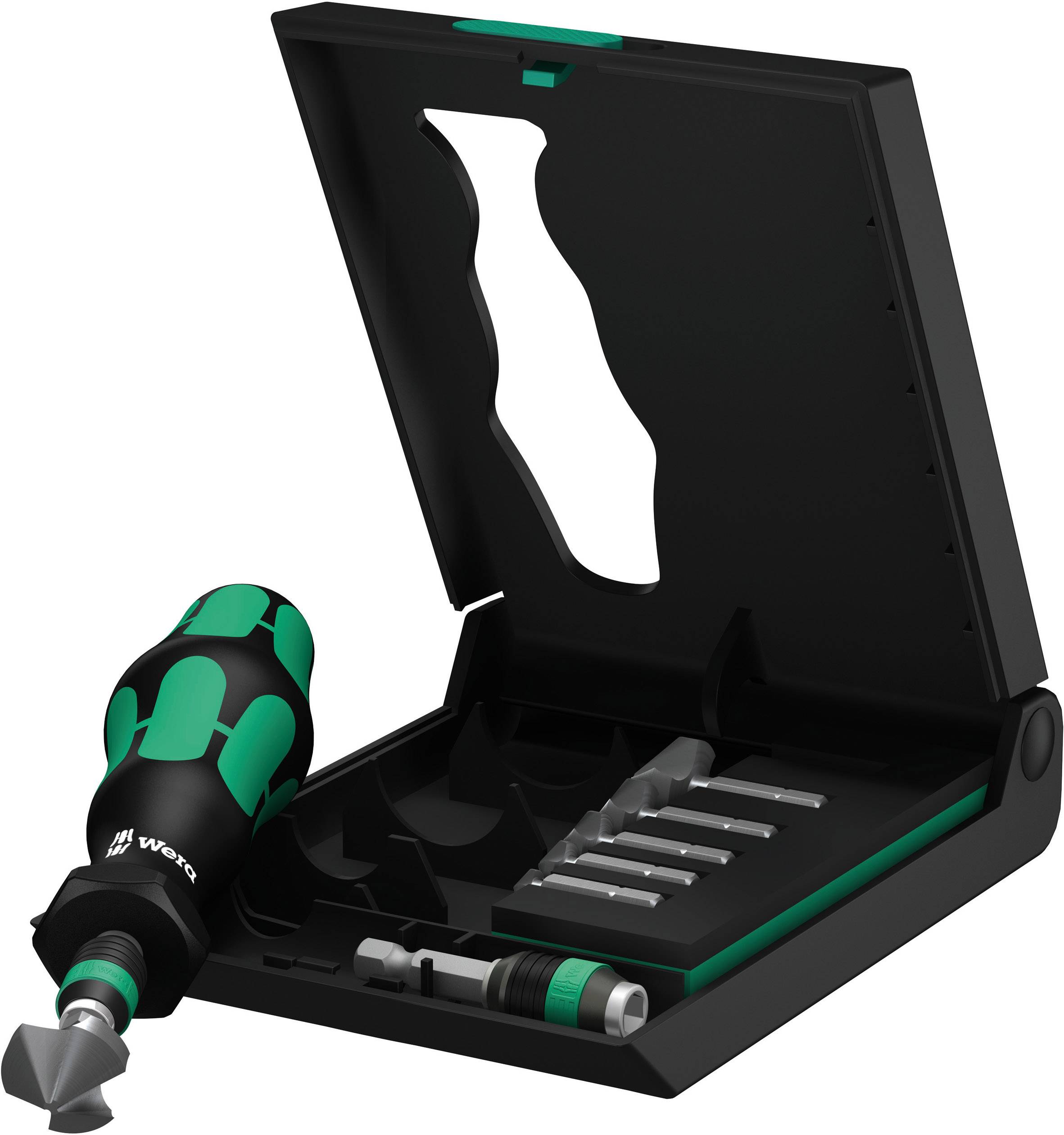 Coffret de tournevis avec manche ergonomique, plusieurs embouts et mallette de rangement. Idéal pour des travaux de réparation polyvalents.