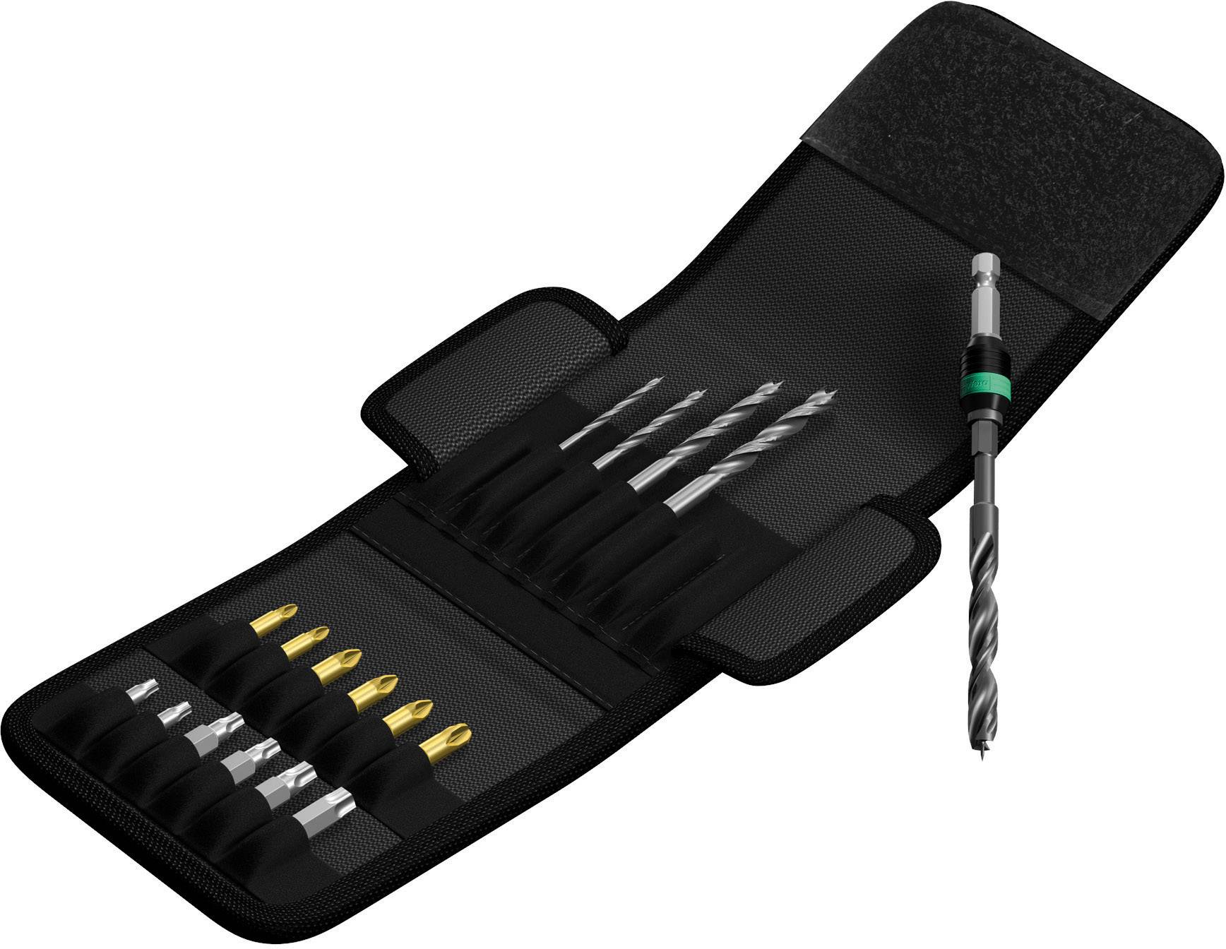 Wera 05104653001 Jeu de forets pour le bois 18 pièces 1/4" (6,3 mm) 1 pc(s)