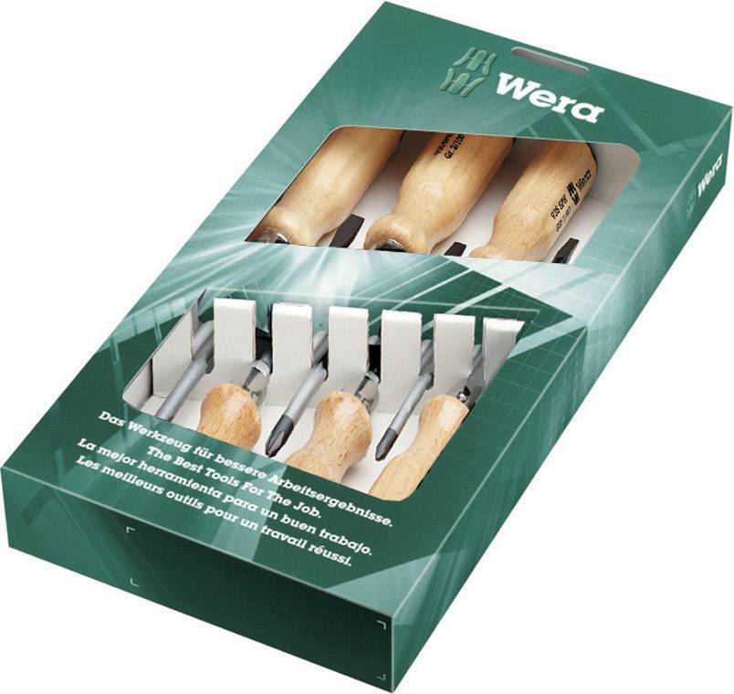 Wera 930/955/6 pour l'atelier Jeu de tournevis 6 pièces vis à fente, vis Pozidriv