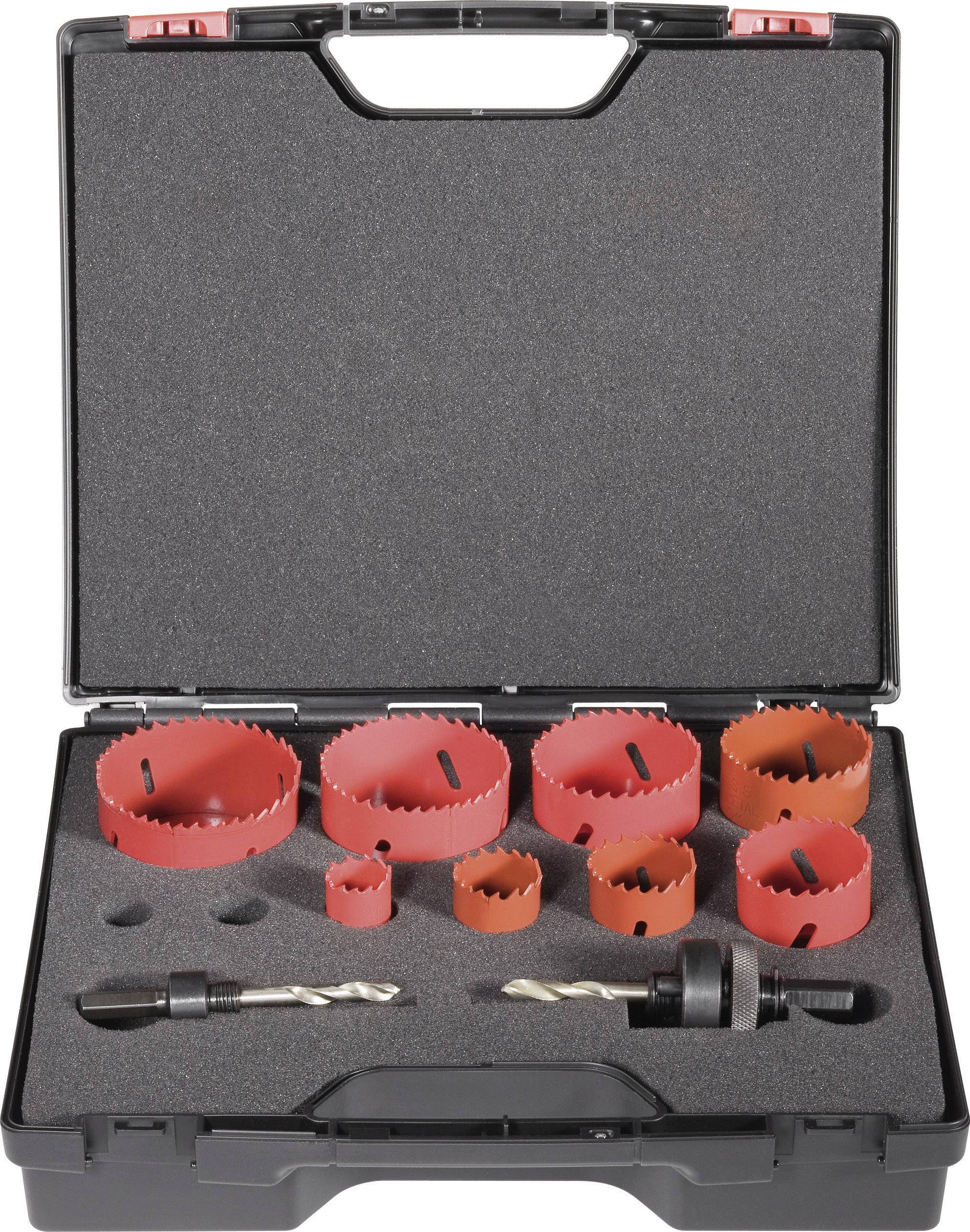 Assortiment de scies cloches HSS bi-métal 10 pcs Exact 06100 10 pièces 1 set