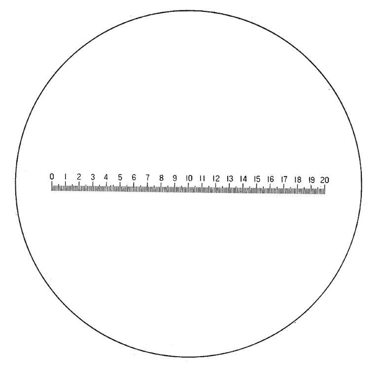 Eschenbach 115204 Loupe de précision avec graduation Lentille: (Ø) 23 mm