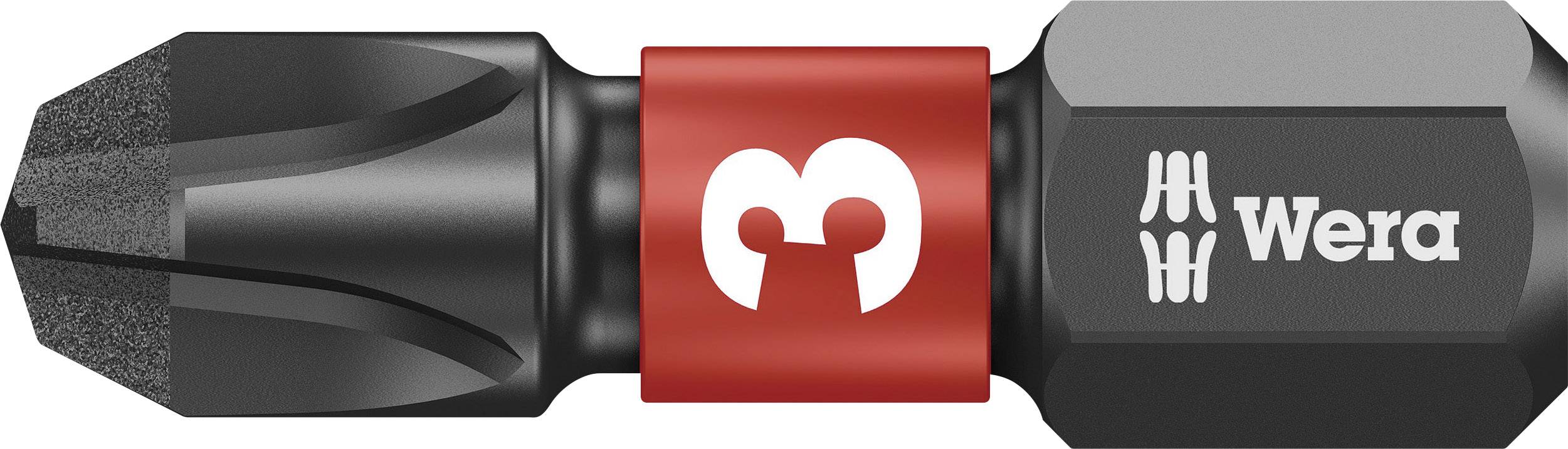 Embout cruciforme PH 3 Wera 05057617001 Acier à outils revêtement diamanté, allié Forme (embouts): D 6.3