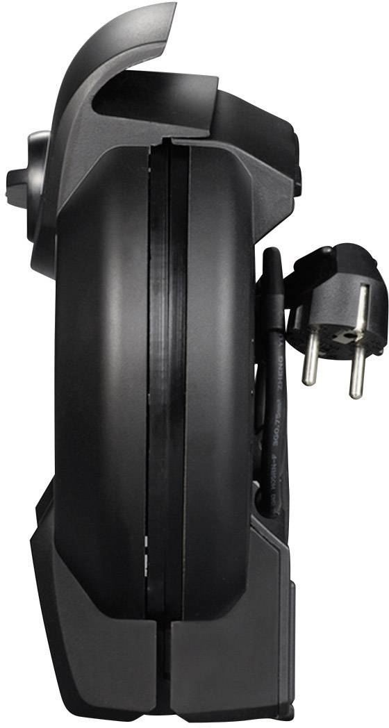 Gaufrier Severin WA 2103 acier inoxydable (brossé), noir