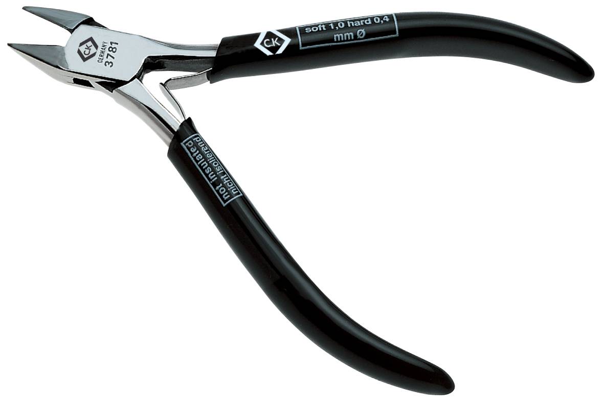 Pince coupante diagonale avec facette C.K T3781 115 mm 1 pc(s)