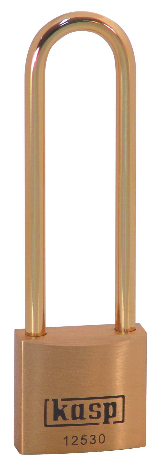 Cadenas Kasp K12530L70BD or-jaune avec serrure à clé
