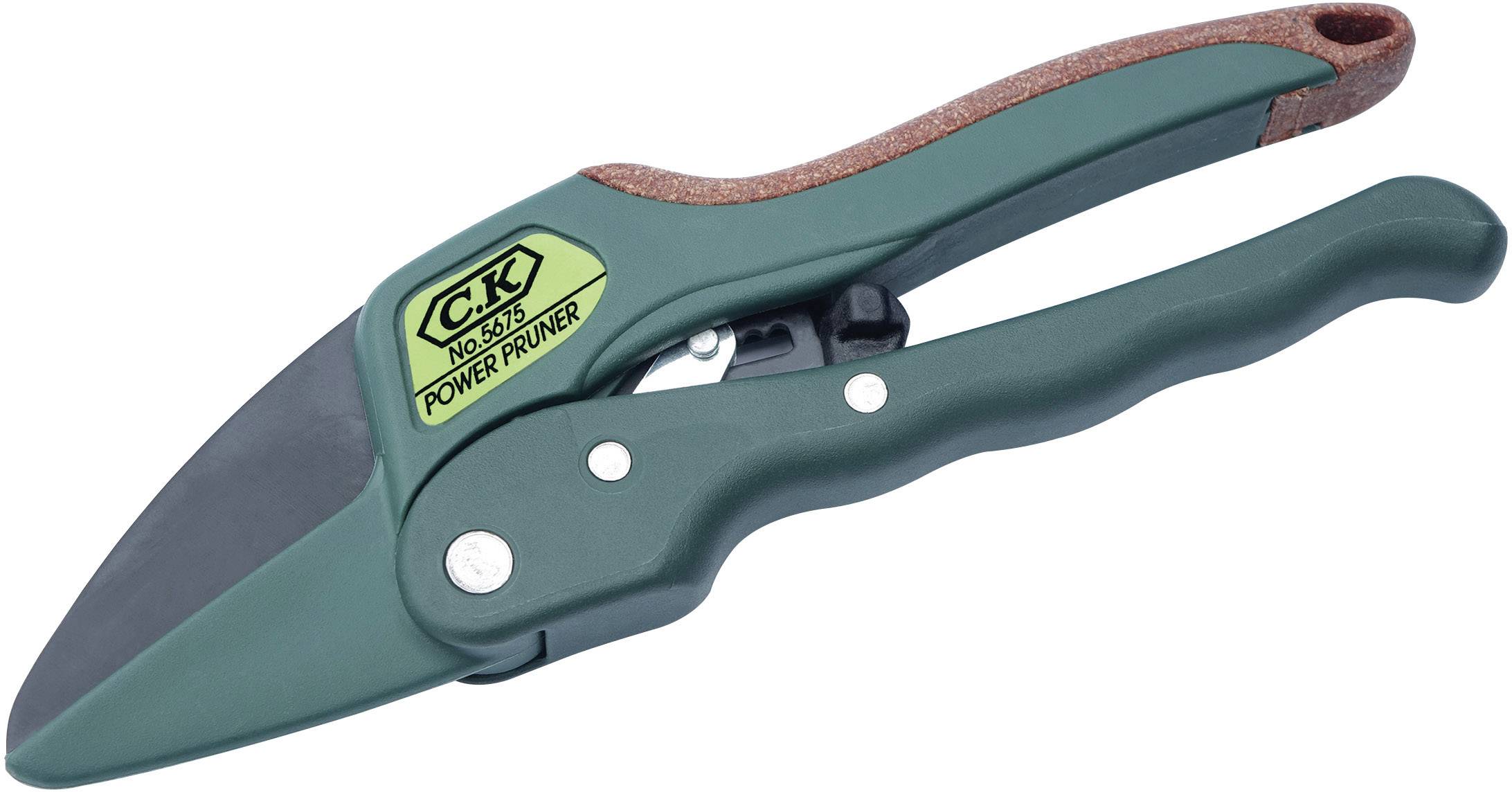 C.K G5675 Sécateur 195 mm cliquet, enclume