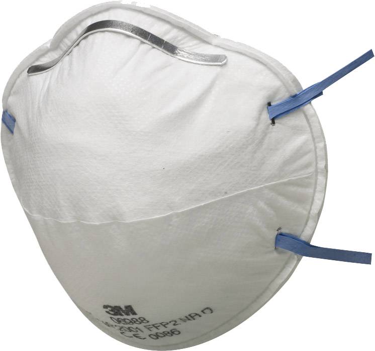 Masque de protection contre les particules très fines 3M 8810 FFP 2 20 pc(s)