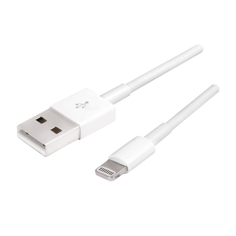 Câble de données et de chargement LogiLink, connecteur Apple Lightning - USB-A.