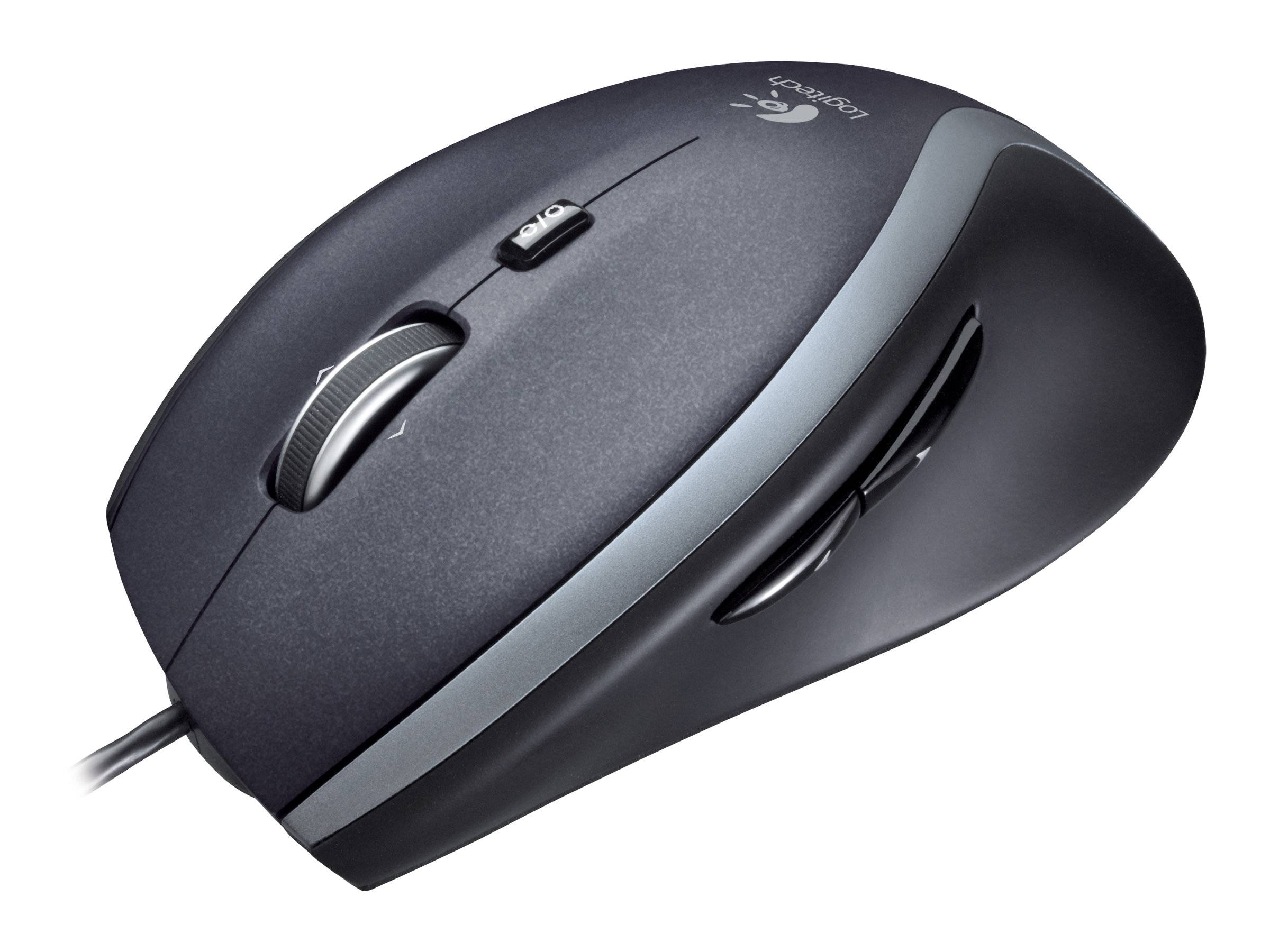 Logitech M500 Corded Optical Mouse Black