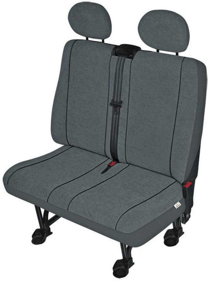 Housse de siège 1 pièce HP Autozubehör 22412 polyester anthracite double siège