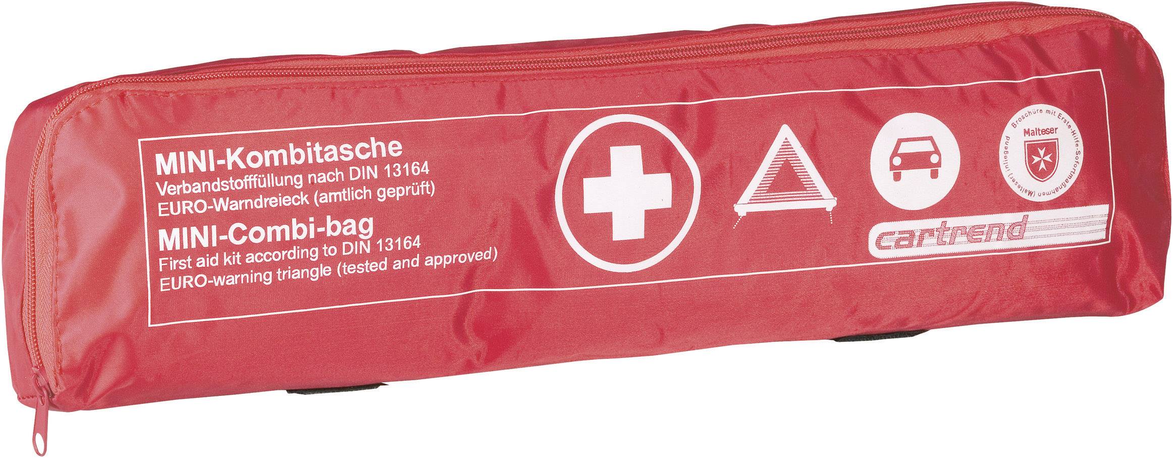 Trousse de premiers secours Malteser 43999912 avec triangle de signalisation