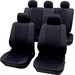 Housse de siège 11 pièces Petex 26174804 polyester noir siège conducteur, siège passager, siège arrière Housse de siège 11 pièces Petex 26174804 polyester noir siège conducteur, siège passager, siège arrière