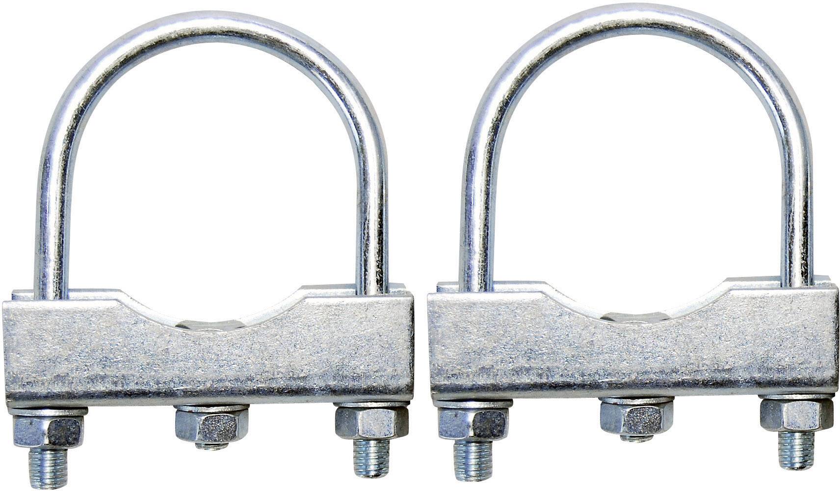 LAS 10614 Roue d'appui et support de tube rond 1 pc(s)