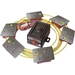 Module anti-martres à ultrasons Kemo M176 électrique, éclairage LED, à ultrason avec protection optique, avec plaques haute Module anti-martres à ultrasons Kemo M176 électrique, éclairage LED, à ultrason avec protection optique, avec plaques haute