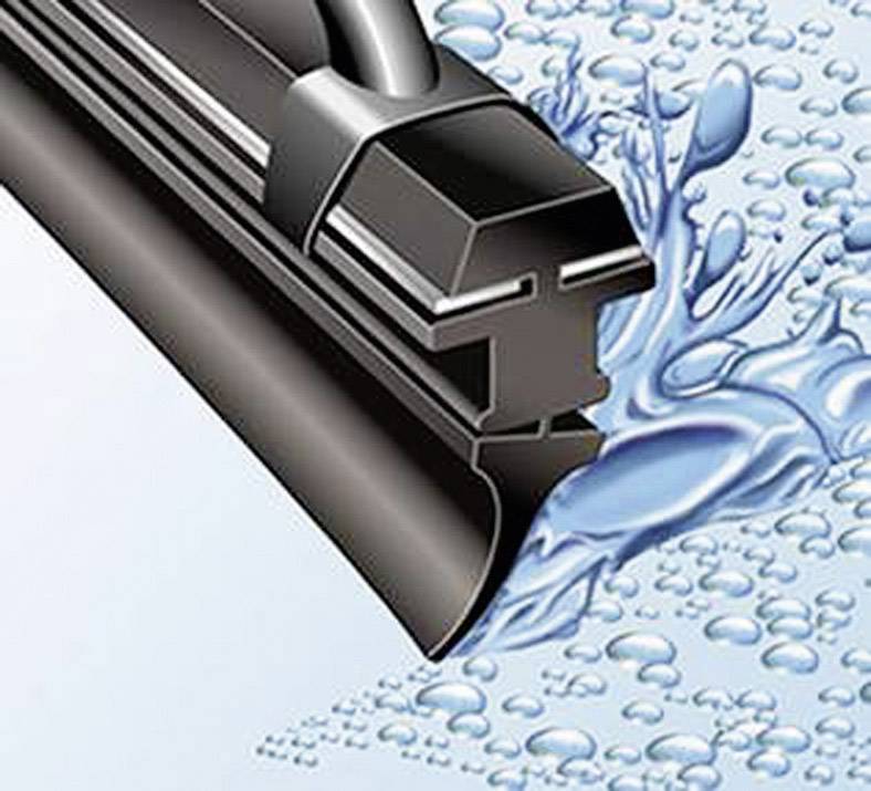 Balai d'essuie-glace conventionnel Unitec MULTI 7 350 mm 1 pc(s)