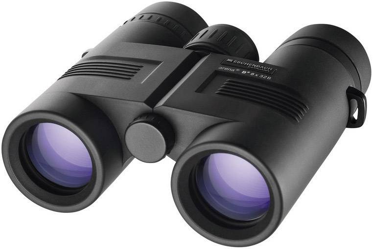 Jumelles 8 x 32 mm Eschenbach 4254832 noir (gommé)