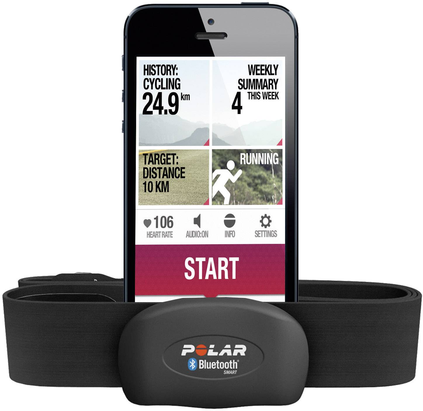 Polar H7 Set M-XXL black Brustgurt Bluetooth