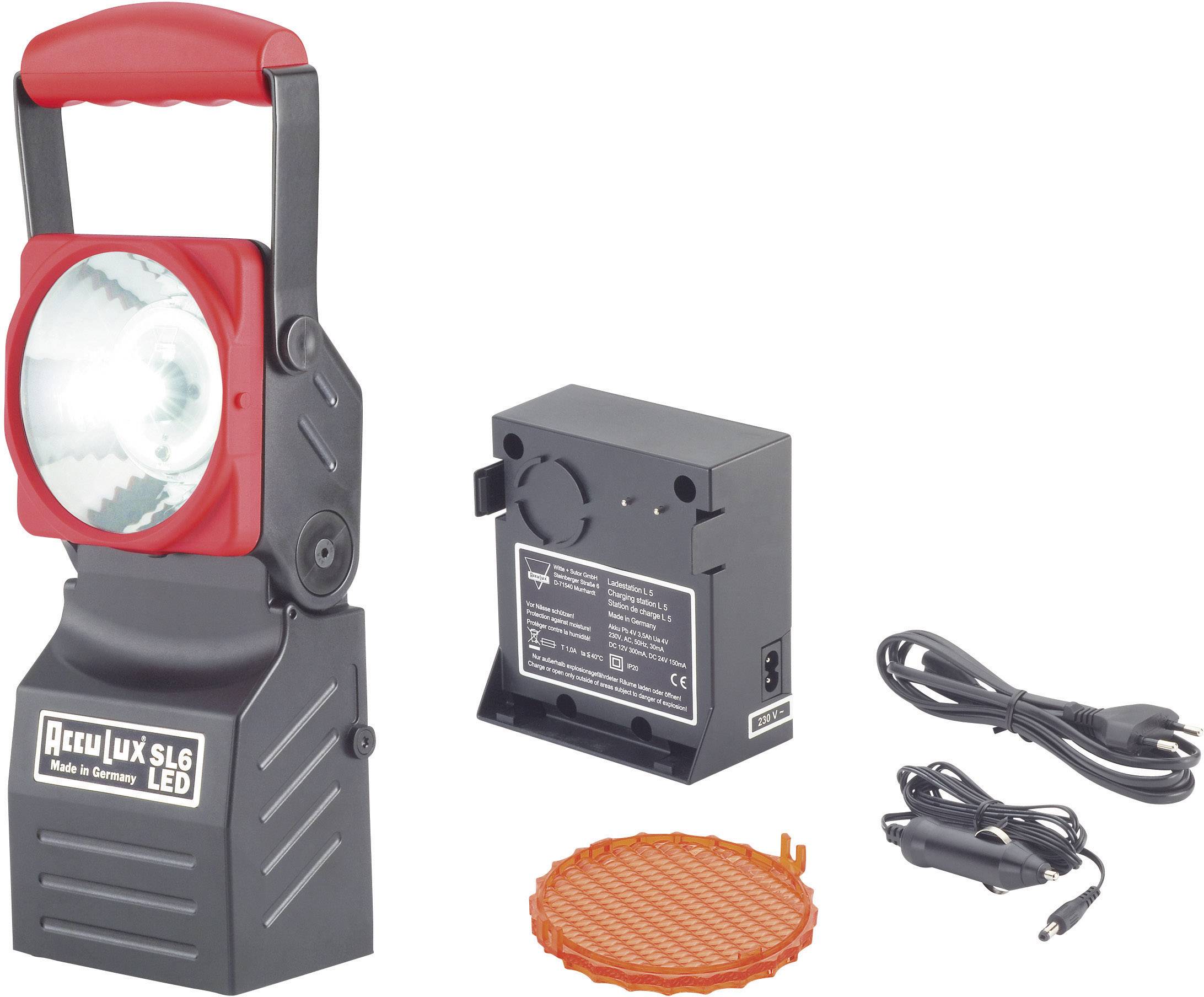 AccuLux LED Lampe torche sans fil SL6 LED 170 lm 456541