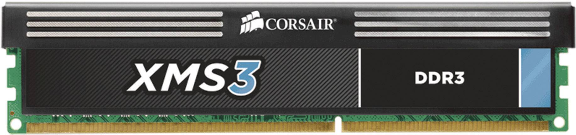 Set de mémoire vive de PC de 8 G0 RAM DDR XMS3 1333 MHz Corsair