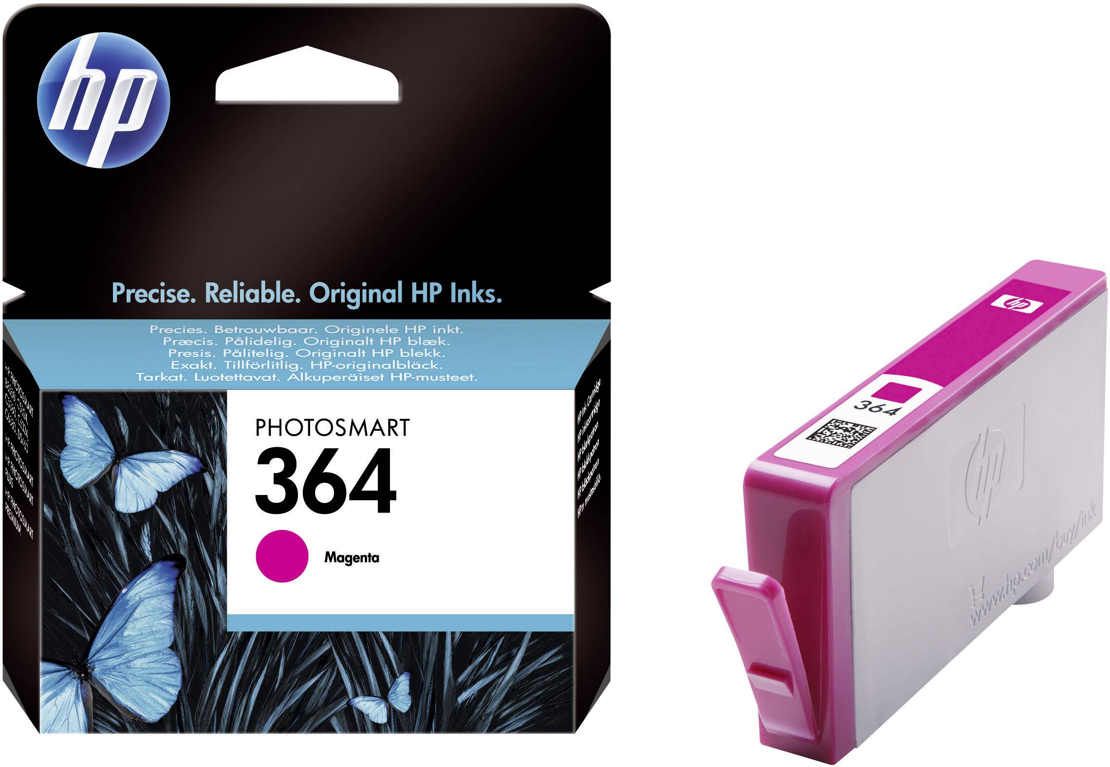 HP 364 Encre d'origine magenta CB319EE Encre
