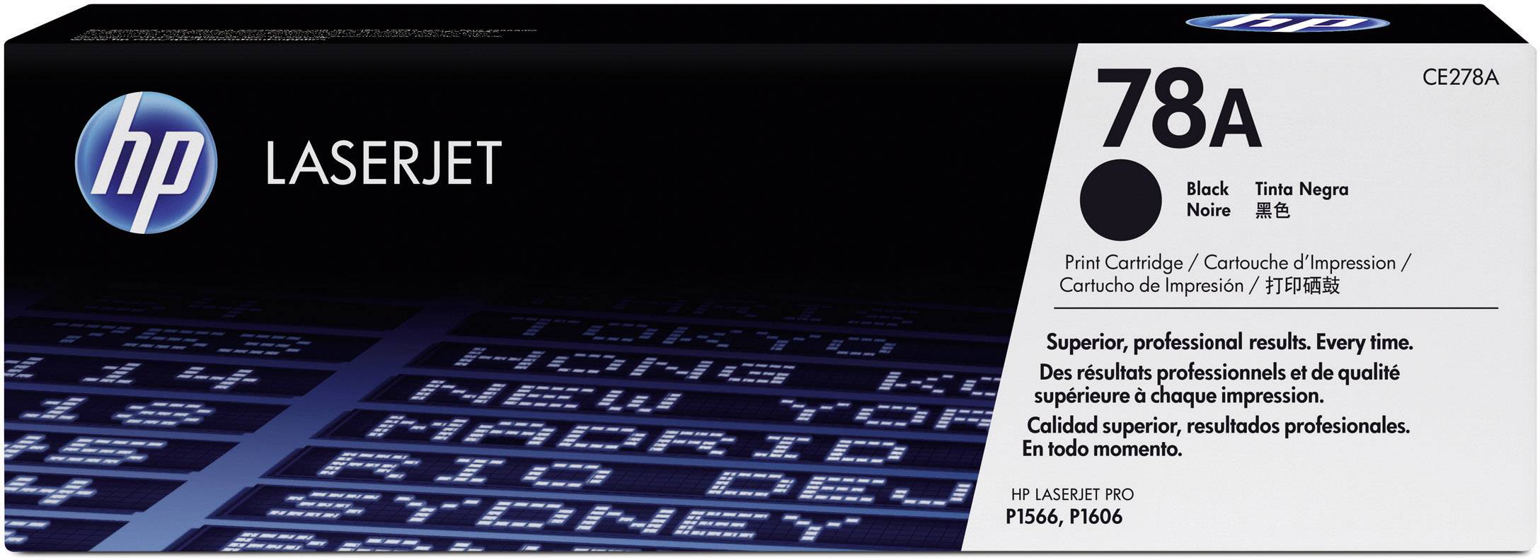 Cassette de toner d'origine HP 78A noir CE278AD