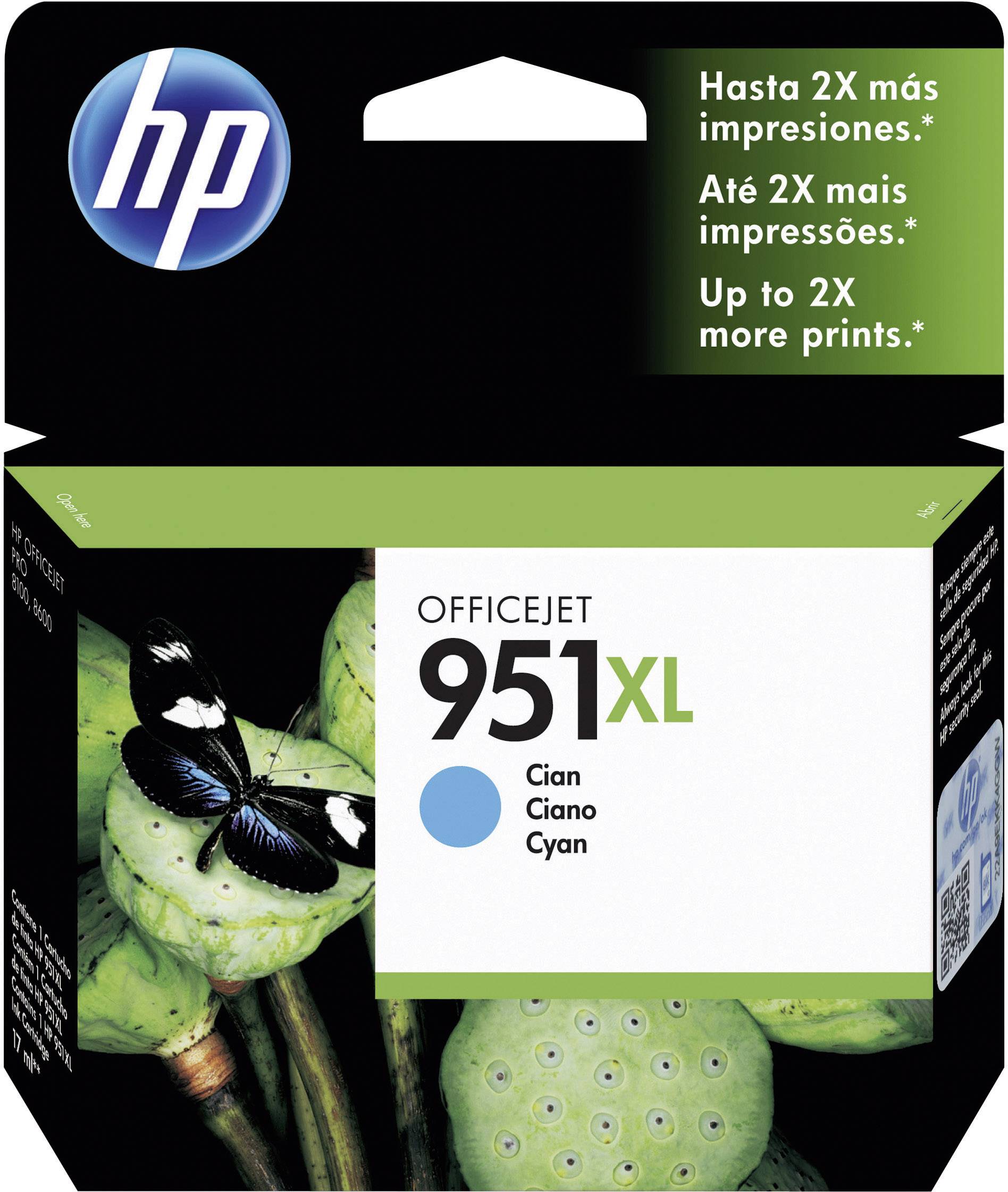 HP 951XL Encre d'origine cyan CN046AE Encre