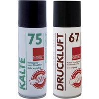 Kontakt Chemie spray froid avec bombe à air comprimé 200 ml, non combustible 1 set Kontakt Chemie spray froid avec bombe à air comprimé 200 ml, non combustible 1 set