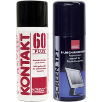 Kontakt Chemie KONTAKT 60 PLUS Nettoyant de contacts avec nettoyeur TFT 100 ml 1 set Kontakt Chemie KONTAKT 60 PLUS Nettoyant de contacts avec nettoyeur TFT 100 ml 1 set