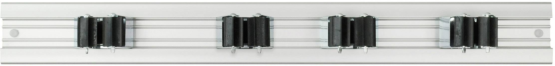Barre de rangement 4 supports renforcés 35 mm sur rail Prax 4-V35Vario