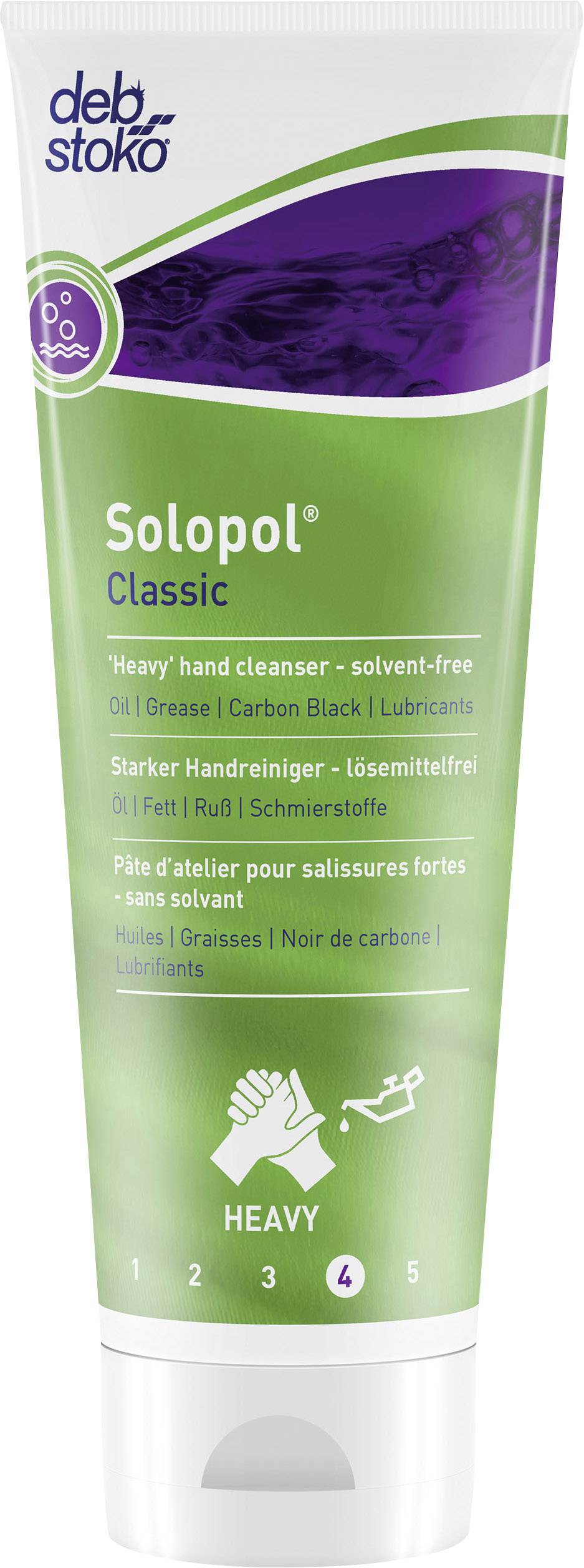 Pâte de nettoyage des mains Stoko 33279 SOLOPOL Eco' Line 250 ml