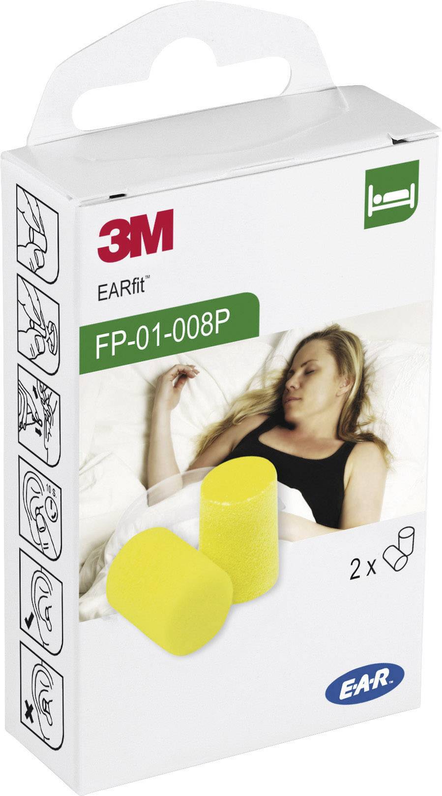 Bouchons d'oreille 28 dB 3M EAR EARFIT PHARMA-PACKUNG FP01008A 2 paires