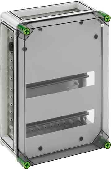 Spelsberg 01532801 GTA 328-t Plus Coffret de distribution Nombre de divisions = 28 Nbr de rangées = 2 Contenu 1 pc(s)